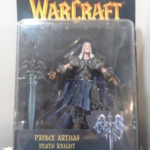 Warcraft (World of Warcraft) Prince Arthas 6" death knight action figure Series1